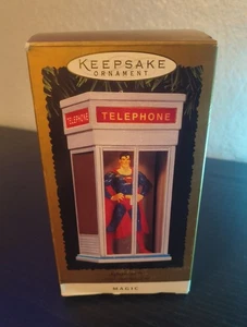 Decorazione natalizia Hallmark Keepsake Superman Light & Motion 1995 - Foto 1 di 3
