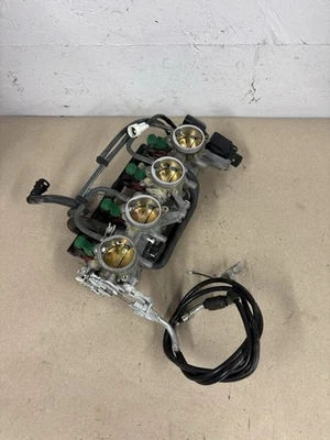 2008-2009 Suzuki Gsxr750 corpo do acelerador injetores de combustível Tps fabricante de equipamento original bom #0159 - Imagem 1 de 4