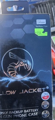 Yellow Jacket Stun Gun Phone Case For IPhone 7/7s And 8 - Image 1 of 4