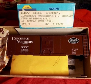 Virginia Central Railroad 50' ACF Bev Bel Boxcar TUF Athearn Kit 535 HO VC 9134 - Picture 1 of 4