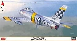 HASEGAWA 1/48 F-86F SABRE KOREAN WAR ACE - Immagine 1 di 1