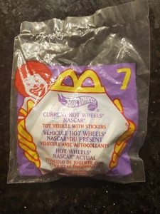 Classic HOT WHEELS: NASCAR #7 - 1999 Mattel McDonalds Happy Meal Diecast Toy Car - Picture 1 of 2