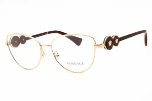 Occhiali da vista VERSACE VE1284 1489 montatura oro chiaro 55 mm - Foto 1 di 4