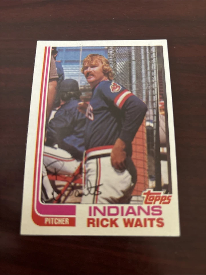 1982 Topps - Rick Waits #573 Cleveland Indians EX - Image 1 of 1
