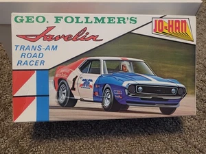SUPER RARE! JO-HAN "GEO. FOLLMER'S JAVELIN TRANS-AM RACER" *NIB! 1/25 - Picture 1 of 12