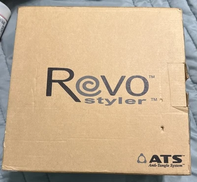 Vtg Revo Styler Rotating Hair Brush Brand New Open Box - Image 1 of 4