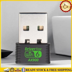 USB WiFi 6 Adapter 900Mbps Portable USB Wireless Adapter Driver Free for PC & - Bild 1 von 12