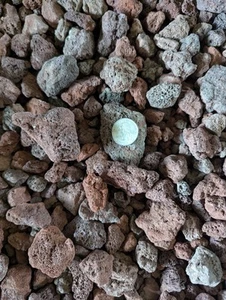 10 Pfund Aquarium rotes Lavagestein Aquarium zufällige Größe Steine für Fische Shri - Bild 1 von 1