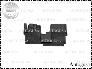 NEW LHD BLACK RUBBER FLOOR MATS LINERS ALL WEATHER FOR PEUGEOT TRAVELLER 16-24 - Picture 1 of 3