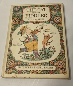 Vintage 1968, The Cat And The Fiddler Children’s Book By Jacky Jeter - Picture 1 of 4