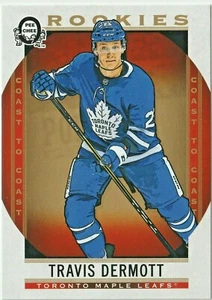Travis Dermott OPC 2018-19 Coast To Coast #152 Rookie Card Toronto Maple Leafs - Picture 1 of 2