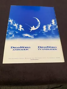 DREAMWORKS ANIMATION, DREAMWORKS TV 1996 "Empleo" anuncio niño pescando en la luna - Imagen 1 de 1
