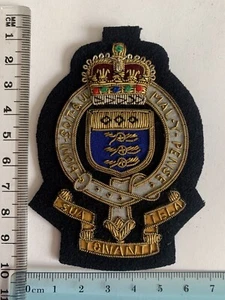 Royal Army Ordnance Corps 'Sua Tela Tonanti' Bullion Wire Embroidered Badge - Bild 1 von 1