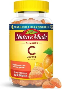 3-Nature Made Vitamin C 250 mg per serving Dietary Supplement for Immune Support - Picture 1 of 7