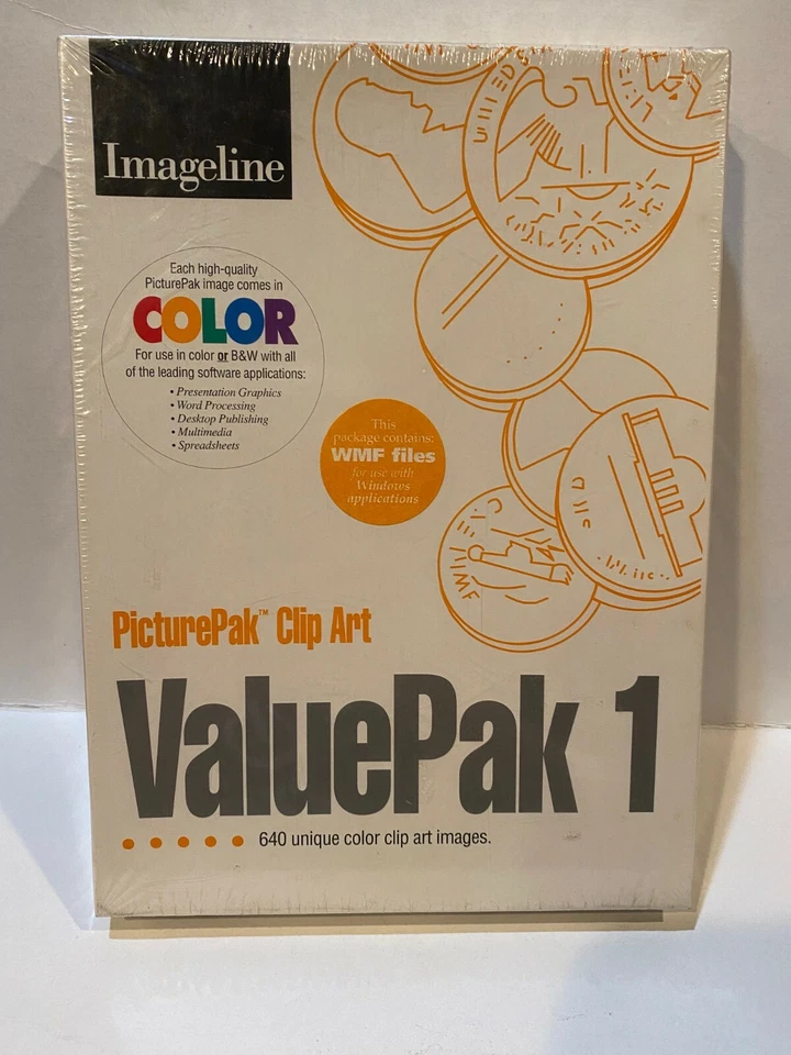 VALUEPAK 1 picture pak clip art-WMF FILES FOR WINDOWS - Image 1 of 4