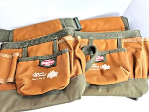 Bucket Boss Handyman Tool Belt Pouch Lot Of 2 - Foto 1 di 9