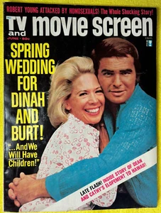 TV & Movie Screen Magazine June 1973 Burt Reynolds - Picture 1 of 1