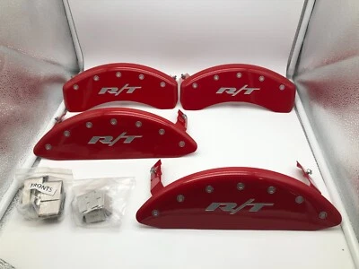MGP CALIPER COVERS DODGE 06-14 CHARGER  08-14 CHALLENGER 07-08 MAGNUM SRT8 USED - Image 1 of 4
