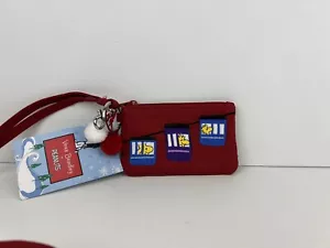 Vera Bradley Peanuts Collection Woodstock Ski Lift Zip ID Lanyard Case - Picture 1 of 4