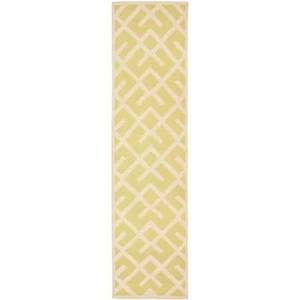 Safavieh Light Green/ Ivory Flat weave Wool Runner 2' 6" x 6' - Picture 1 of 1