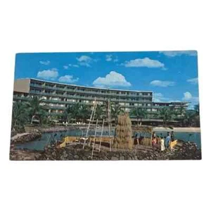 Postal Hotel King Kamehameha Kailua-Kona Hawaii Cromo B198 - Imagen 1 de 2