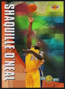 Shaquille O'Neal 2001-02 Topps Chrome Team Topps Refractors #TT1 Lakers 🔥 - Imagen 1 de 2