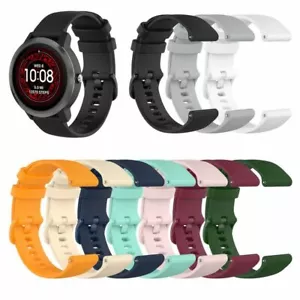 Garmin Venu Vivoactive 3 Silicone Wristband 4S soft Strap Watch Strap - Picture 1 of 22