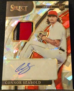 2022 PANINI-SELECT AUTO/PATCH CRACKED ICE REFRA. No. RJA-CS CONNOR SEABOLD 21/25