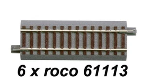 Roco H0 61113 – 6 Pieces Track Right Geoline G100 - Picture 1 of 2