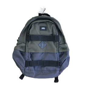 NWT Vans Planned Pack School Back Pack With Laptop Water Bottle Space Grey Green - Picture 1 of 7