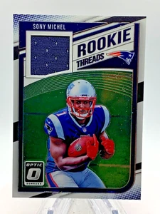 2018 Donruss Optic - Rookie Threads #RT-SM Sony Michel (MEM, RC) - Picture 1 of 2