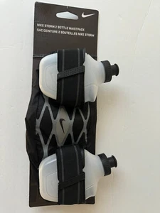 Nike Storm 2 Bottle Waistpack Unisex Running Gym Wandern Schwarz/Grau/Rot One Size - Bild 1 von 4