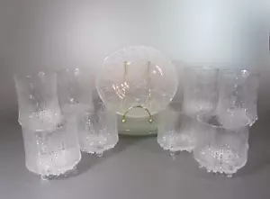 VTG Set of 12 Ultima Thule Iittala Tapio Wirkkala 1968 MCM Old Fashioned Glass - Picture 1 of 13