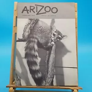 ARIZOO now known as phoenix zoo volume 2 #6 of 1963 Feb. - Picture 1 of 4