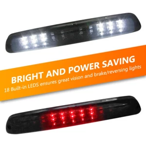Fits 2004-2012 Chevy Colorado/GMC Canyon Clear 3D LED Bar 3RD Third Brake Light - Bild 1 von 8