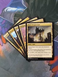Black Dragon Sea Citadel Manor Cliffgate Gate Set | 7% Off 2+ | Baldur's NM MTG - Picture 1 of 5