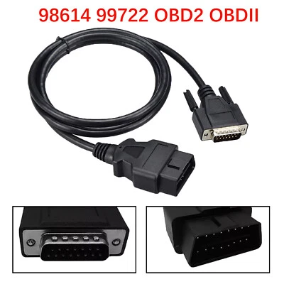 Conector de cable OBD 2 OBDII de 5 pies para escáner de diagnóstico Cen-Tech #98614 99722 Foto 1 de 4