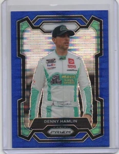 2024 Panini Prizm Denny Hamlin Blue Pulsar #98 39/75 Free Shipping - Bild 1 von 2