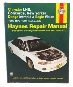 Haynes Repair Manual Chrysler LHS Concorde New Yorker Dodge Intrepid MPN: 25025 - Foto 1 di 9