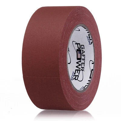 UNDISCLOSED Real Professional Grade Gaffer Tape - 2 inches X 30 Yards - Burgundy