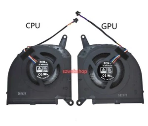 New For Gigabyte AERO15G 15 YB Aero-15 RX5L RP77XB RP75XC RP75xa CPU GPU FAN 1CM - Afbeelding 1 van 2