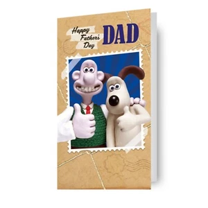 Father's Day Card | Happy Father's Day Dad | Wallace and Gromit | Cracking Dad - Picture 1 of 6