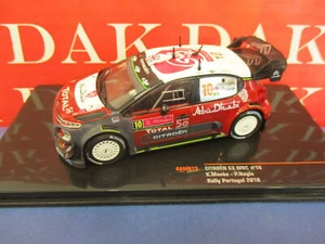 Die cast 1/43 Modellino Auto Citroen C3 WRC Rally Portugal 2018 K. Meeke by Ixo - Foto 1 di 5