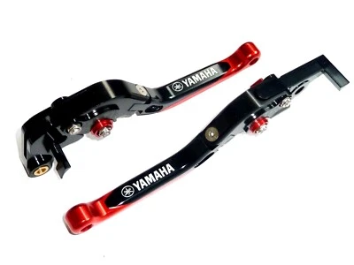 JUEGO PALANCA EMBRAGUE Y FRENO PLEGABLE NEGRO YAMAHA XJ6 DIVERSION 2009-15 CARRERA CARRETERA Foto 1 de 4