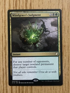 Windgrace's Judgment - NM - MTG Commander 2018 - Magic the Gathering - Rare - Picture 1 of 1