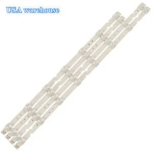 4Pcs LED strips For TCL 55S421 55S423 55S425 55S405LACA TCL_55D6_2X8_R_3030 - Picture 1 of 10
