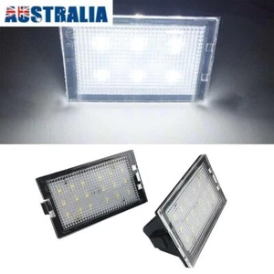 2Pc LED Lamp Number License Plate Light For Land Rover LR2/3/4 Range Rover Sport - Picture 1 of 7