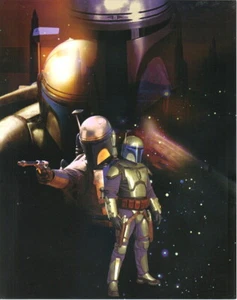 Star Wars Jango Fett Collage 8 x 10 Glossy Postcard #1 NEW UNUSED - Picture 1 of 1
