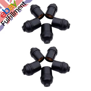 5-10Pcs E27 3/4A Light Bulb Lamp Holder Pendant Edison Screw Cap Socket Vintage - Picture 1 of 17