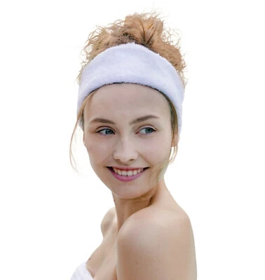 Haarband Haar Band Kopfband Kopf Stirn Band Stirnband Kopfhandtuch Baumwolle - Bild 1 von 4